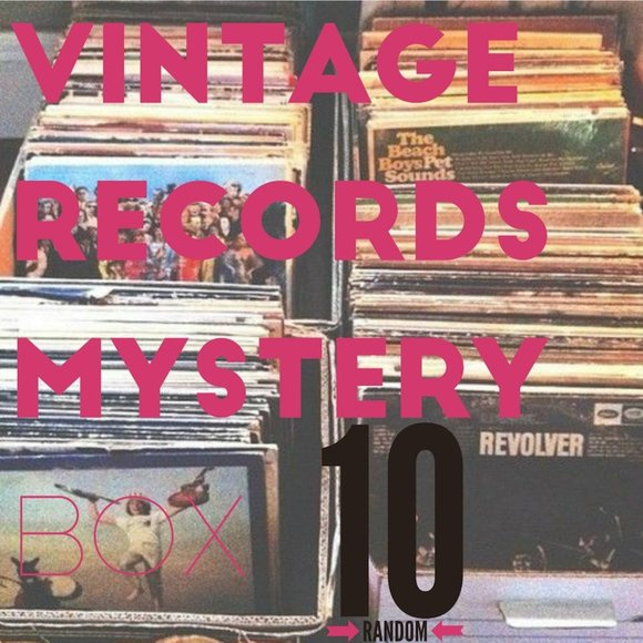 Vintage Records, Vinyl Records Mystery Box - Picture 1 of 2